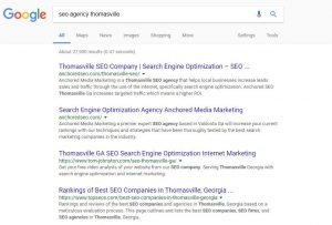 Seo Agency Thomasville